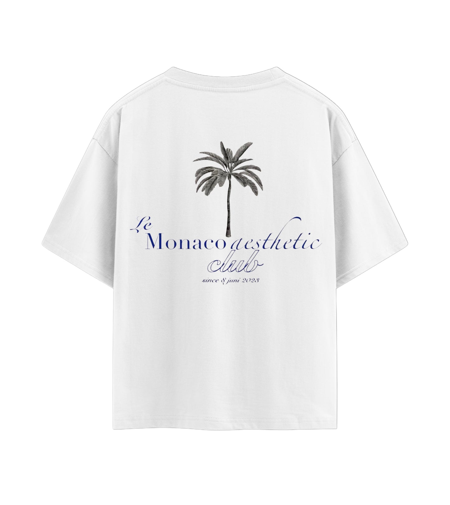 MONACO Aesthetic - Short Sleeve Cotton T-shirt