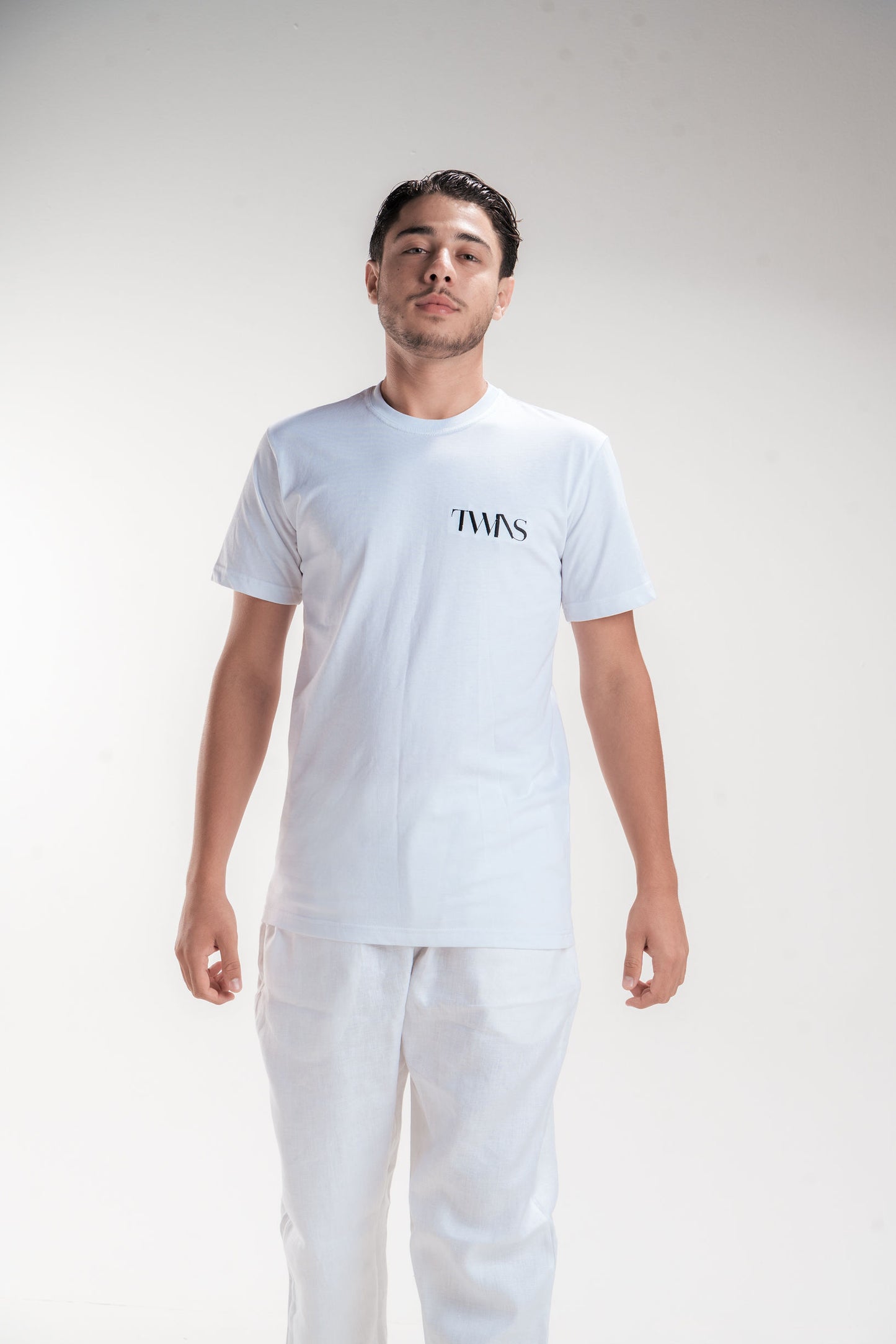 TWINS - Short Sleeve Cotton T-shirt
