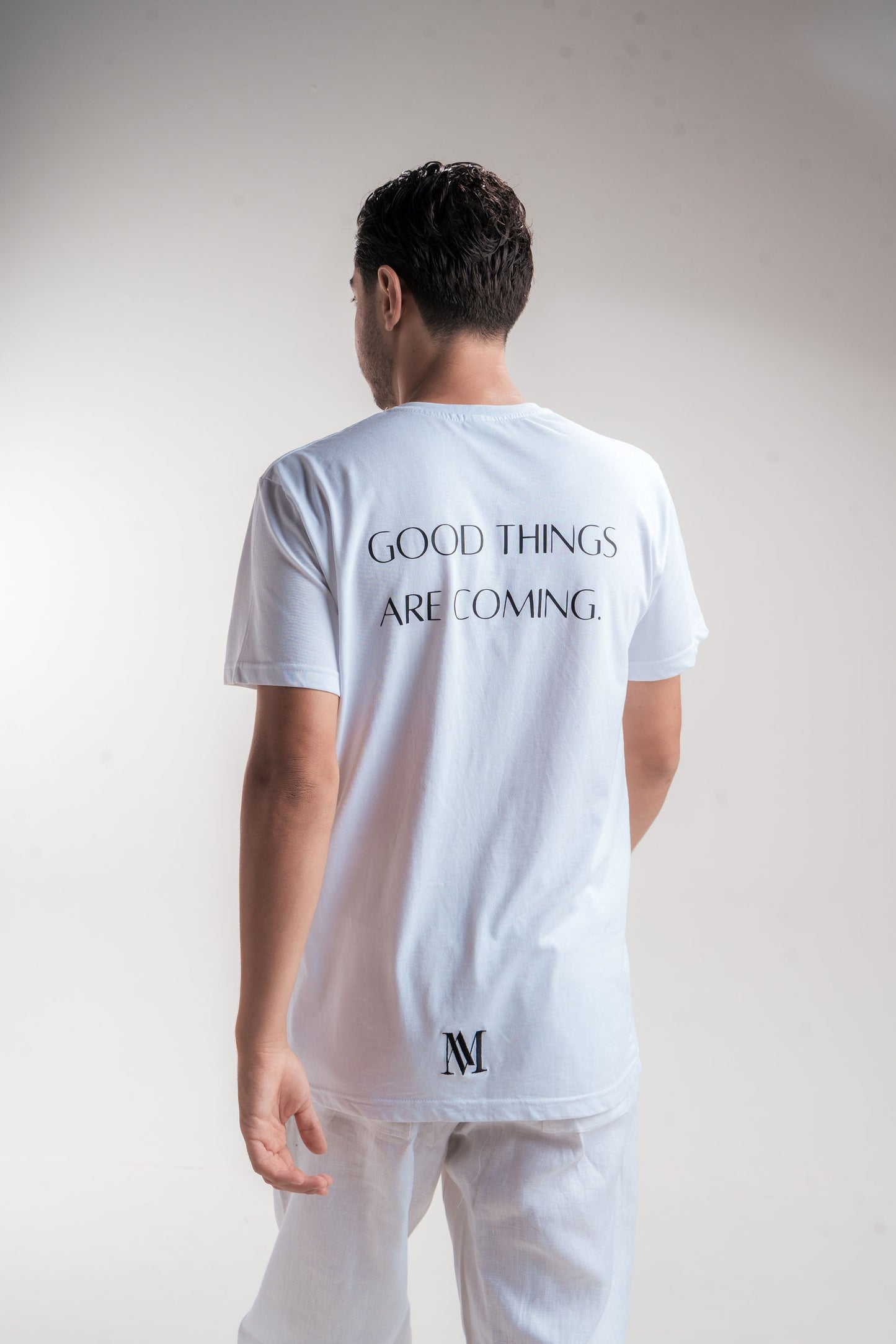 Good Things Are Coming - Short Sleeve Cotton T-shirt
