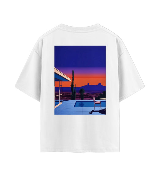 Sunset - Short Sleeve Cotton T-shirt