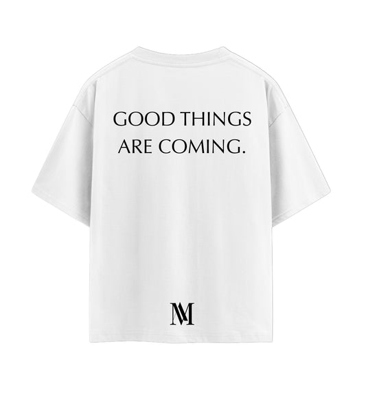 Good Things Are Coming - Short Sleeve Cotton T-shirt