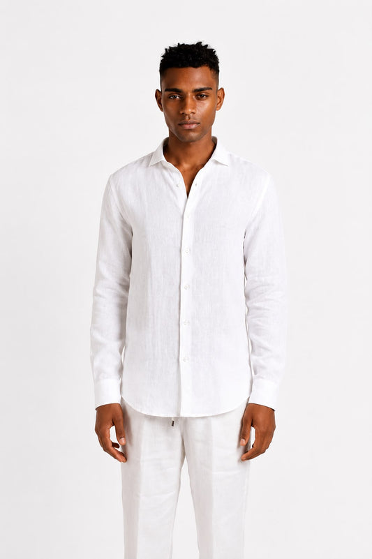 White Linen Chemise