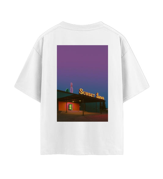 Sunset Lanes - Short Sleeve Cotton T-shirt